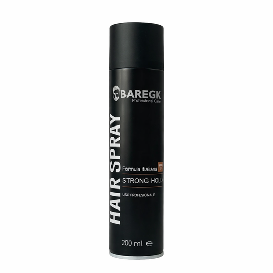 Har Spray Italian Formula Strong Hold 200ml- Baregk