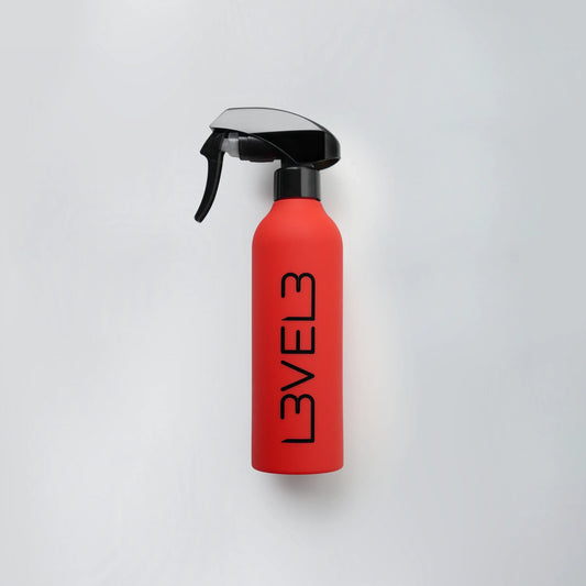 Rubberized Spray Bottle - RED