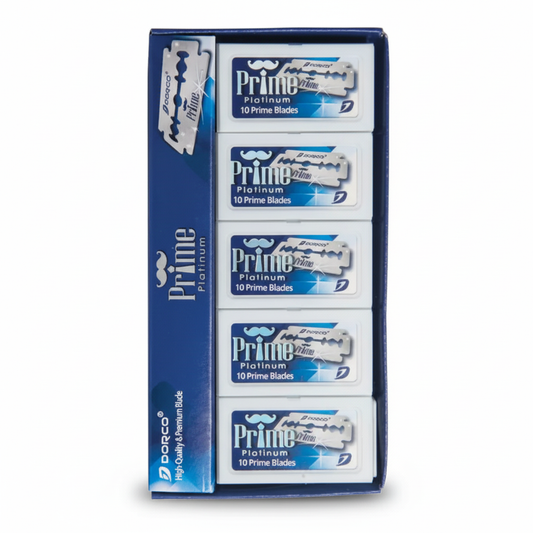 Dorco Prime Double Edge Blades - cuadrada