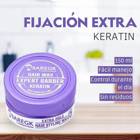 Hair Wax Expert Barber Keratin 150ml- Baregk