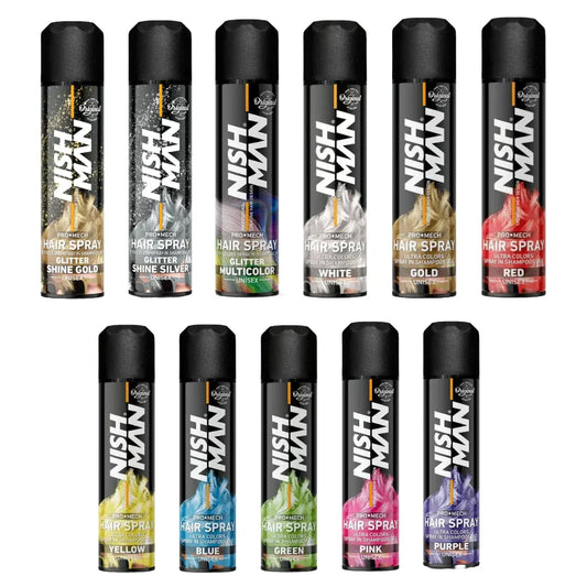 Hair Spray Color 150ml - Nish Man