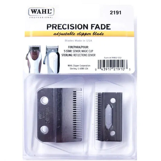Wahl Professional Precision Fade Adjustable Clipper Blade #2191