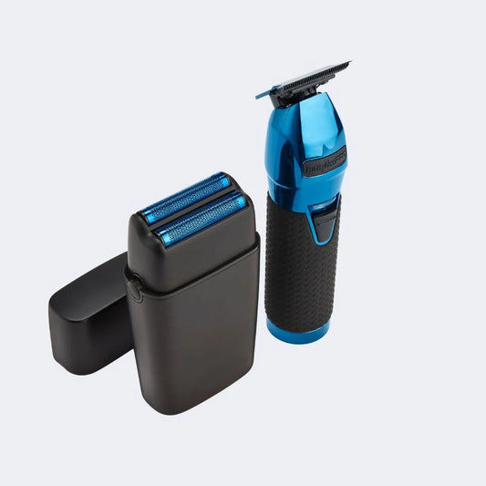 BaBylissPRO Combo LimitedFX Trimmer and Shaver- BLUE