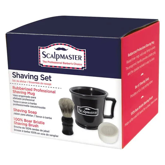 Scalpmaster Barber Shaving Set