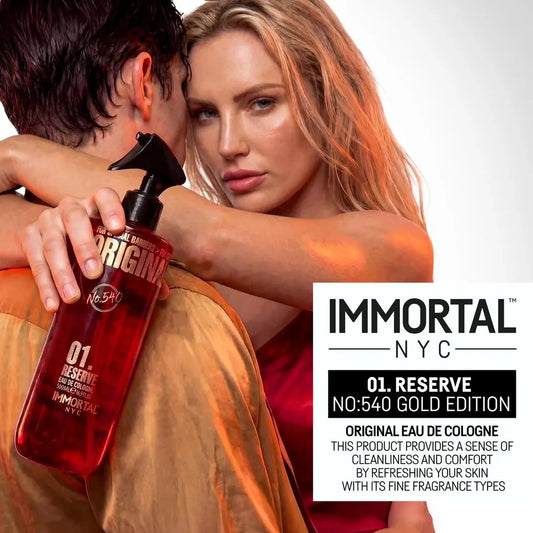 Aftershave Cologne ‘GOLD EDITION 01’- Immortal 500ml