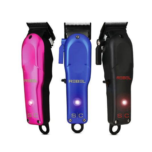 Rebel Clipper - Professional Cordless Modular Hair Clipper with Super-Torque Motor