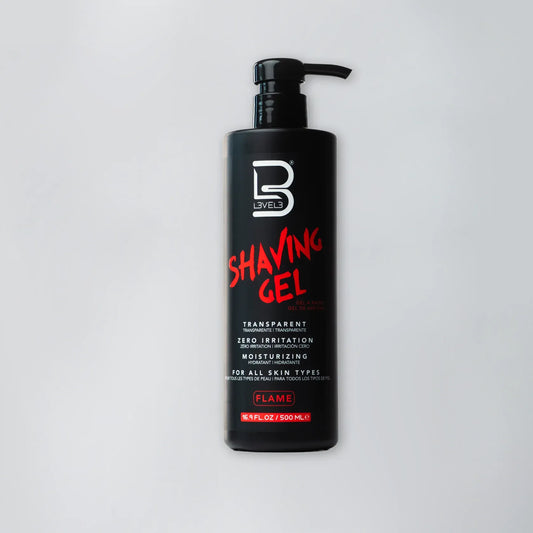 Transparent Shaving Gel 500ML - FLAME