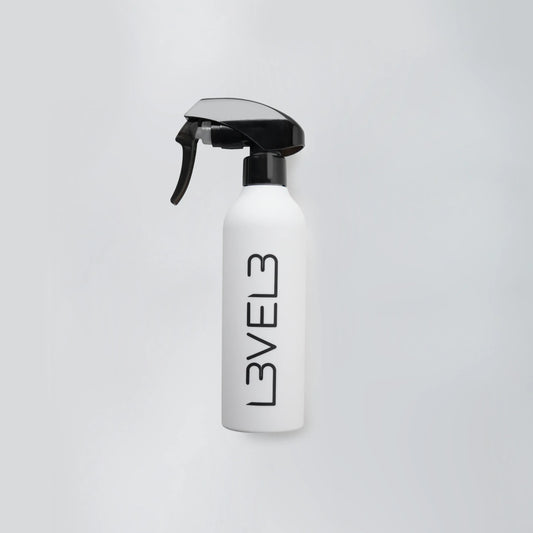 Rubberized Spray Bottle - WHITE