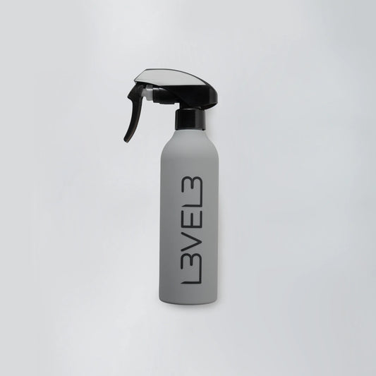 Rubberized Spray Bottle - Grey
