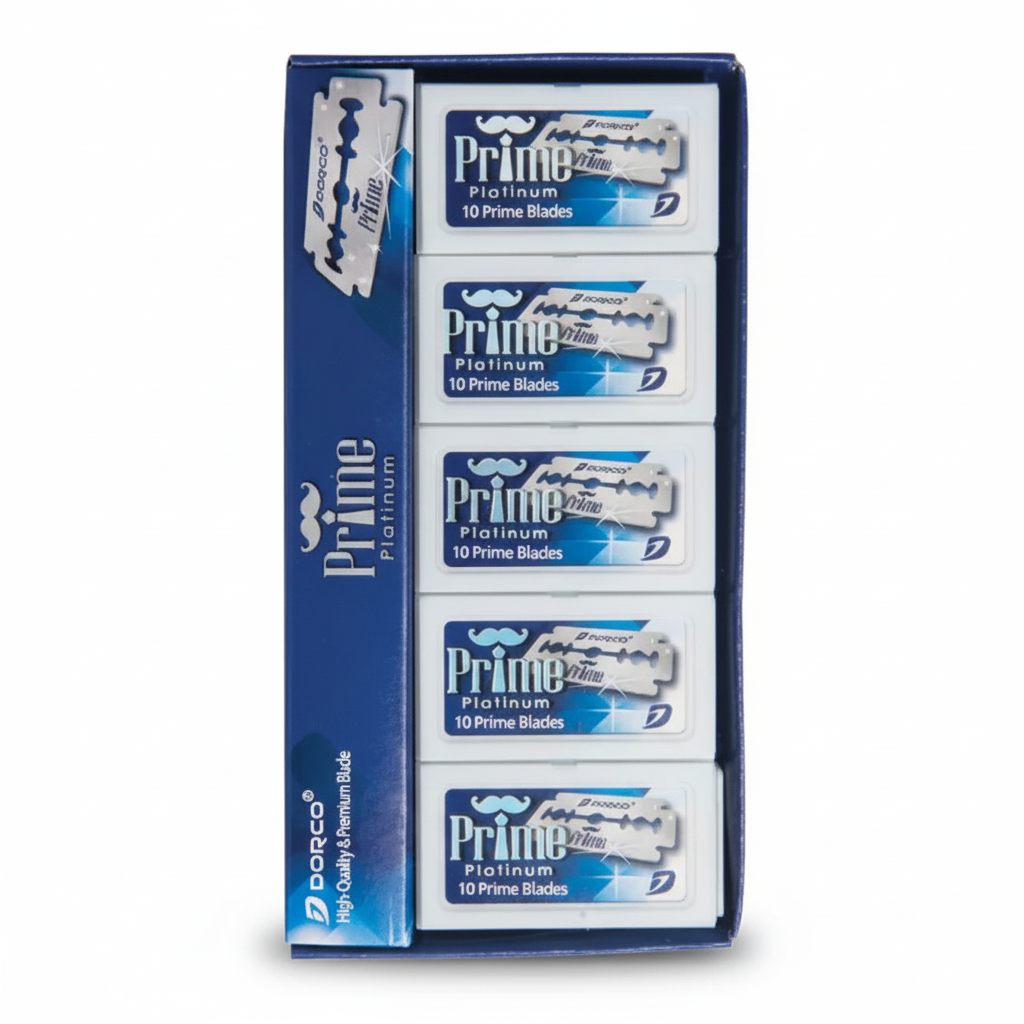 Dorco Prime Double Edge Blades - cuadrada