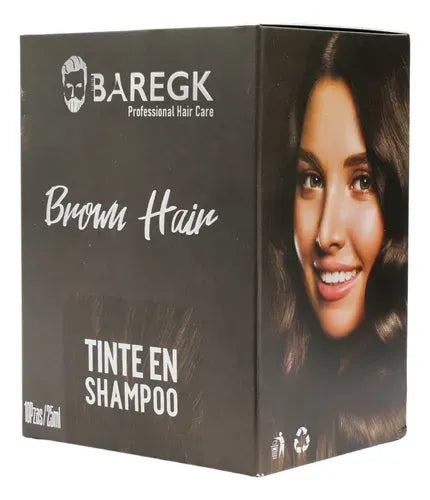 Hair Color Shampoo- Baregk 10 pack