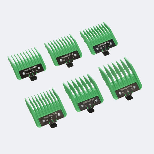 BaBylissPRO® Precision Clipper Guards (Green)- Tomb45