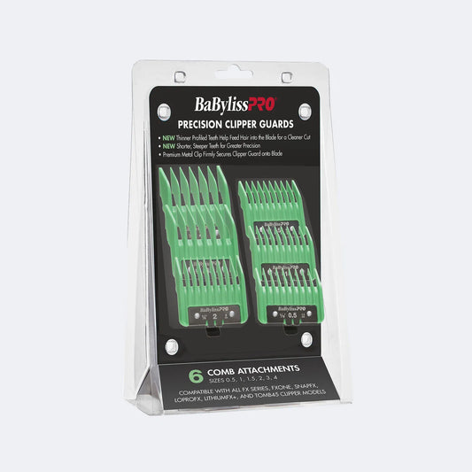BaBylissPRO® Precision Clipper Guards (Green)- Tomb45