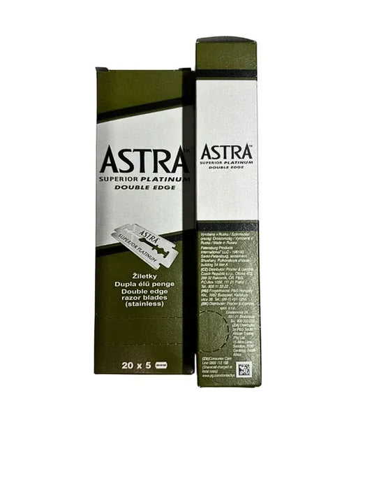 Astra Double Edge Razor Blades (Green)