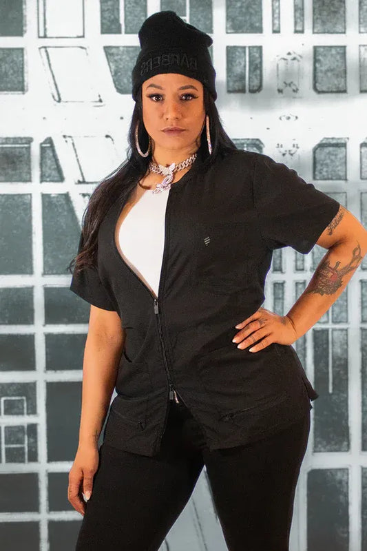 The Women's Barber Jacket- BARBER STRONG