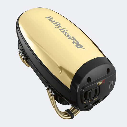 BaBylissPRO® VIBEFX™ Cord/Cordless Massager- GOLD