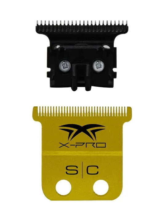 StyleCraft Fixed X-Pro Gold Titanium Trimmer Blade- PRECISION