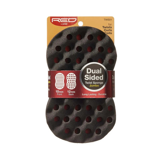 Dual Sided Twiste Sponge- Red By Kiss