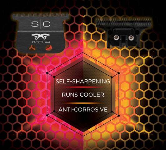 X-Pro Black DLC Wide Trimmer Blade- STYLECRAFT