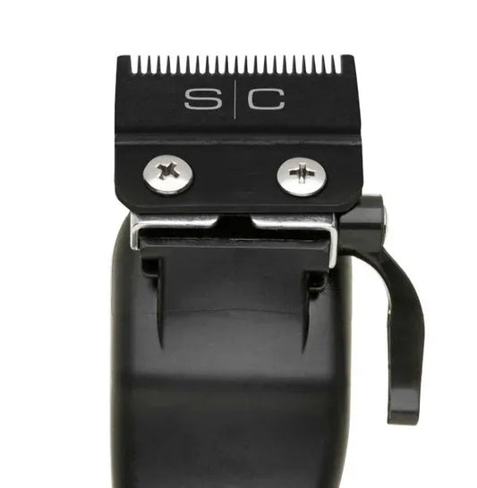 Black DLC Fade Clipper Blade and Shallow Tooth 2.0 Cutter