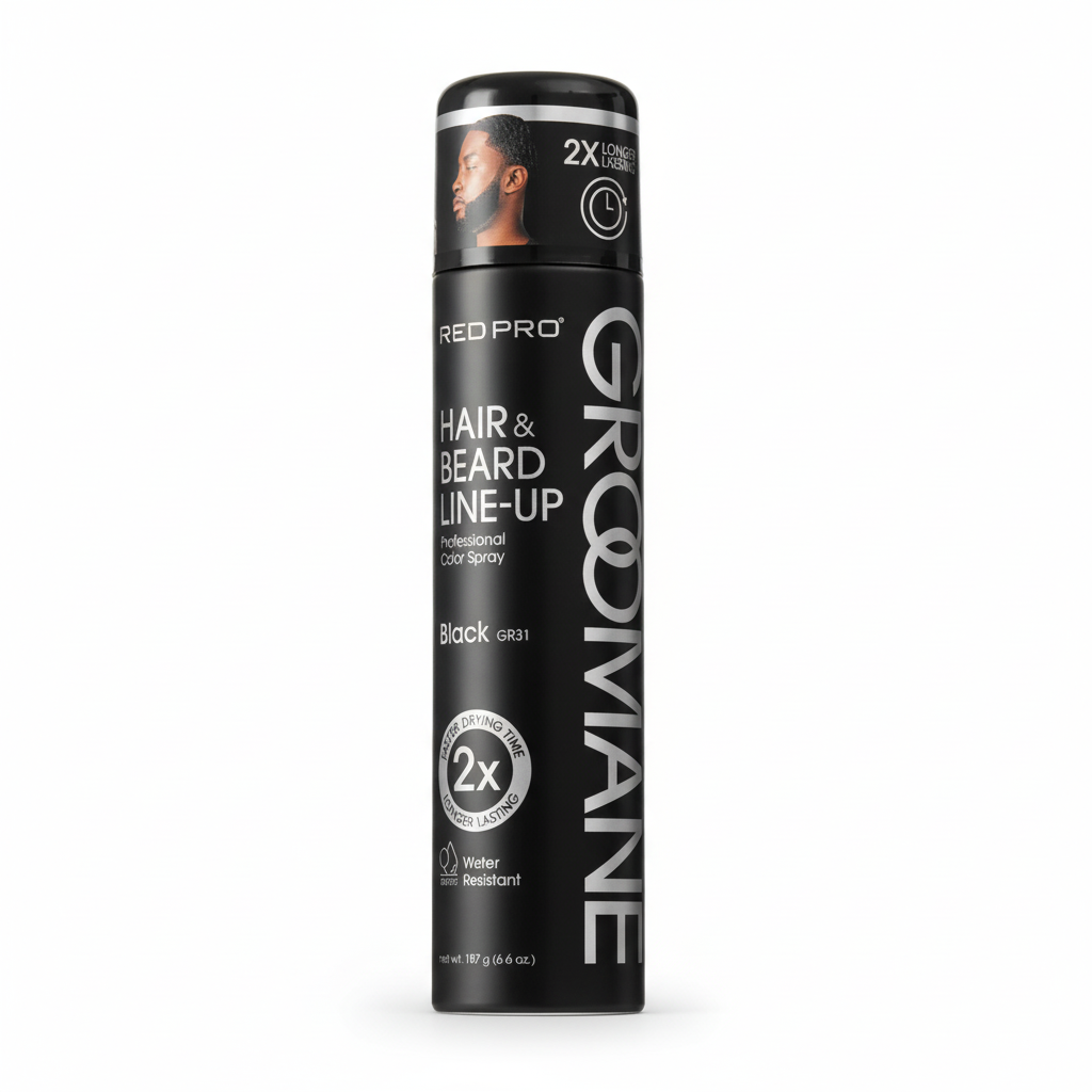 RED Pro Groomane Hair & Beard Line-Up Color Spray 187g